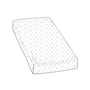 BASSINET SHEET /CHANGING PAD COVER - BABY BOY CARRIAGE