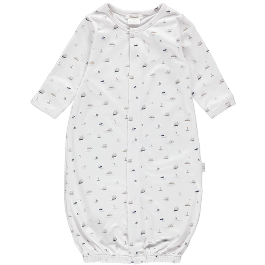 CONVERTER GOWN - SAILBOATS