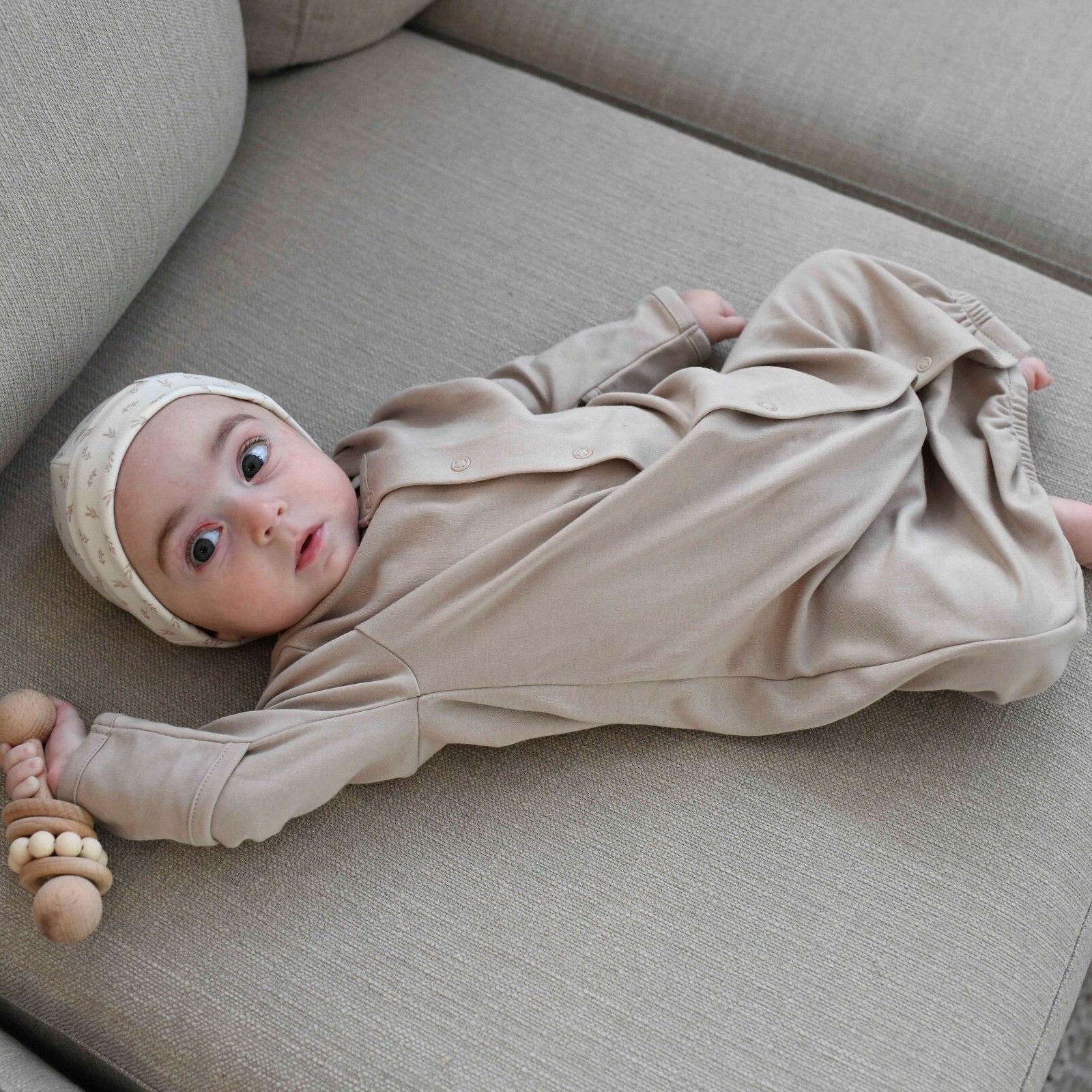 CONVERTER GOWN - OATMEAL