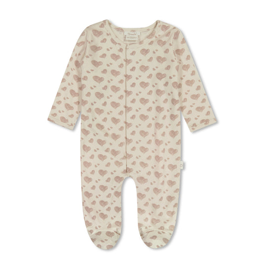 FOOTIE - HEARTS HEARTS 0/3M