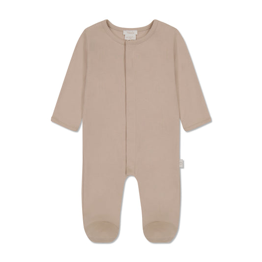 FOOTIE - OATMEAL OATMEAL 0/3M