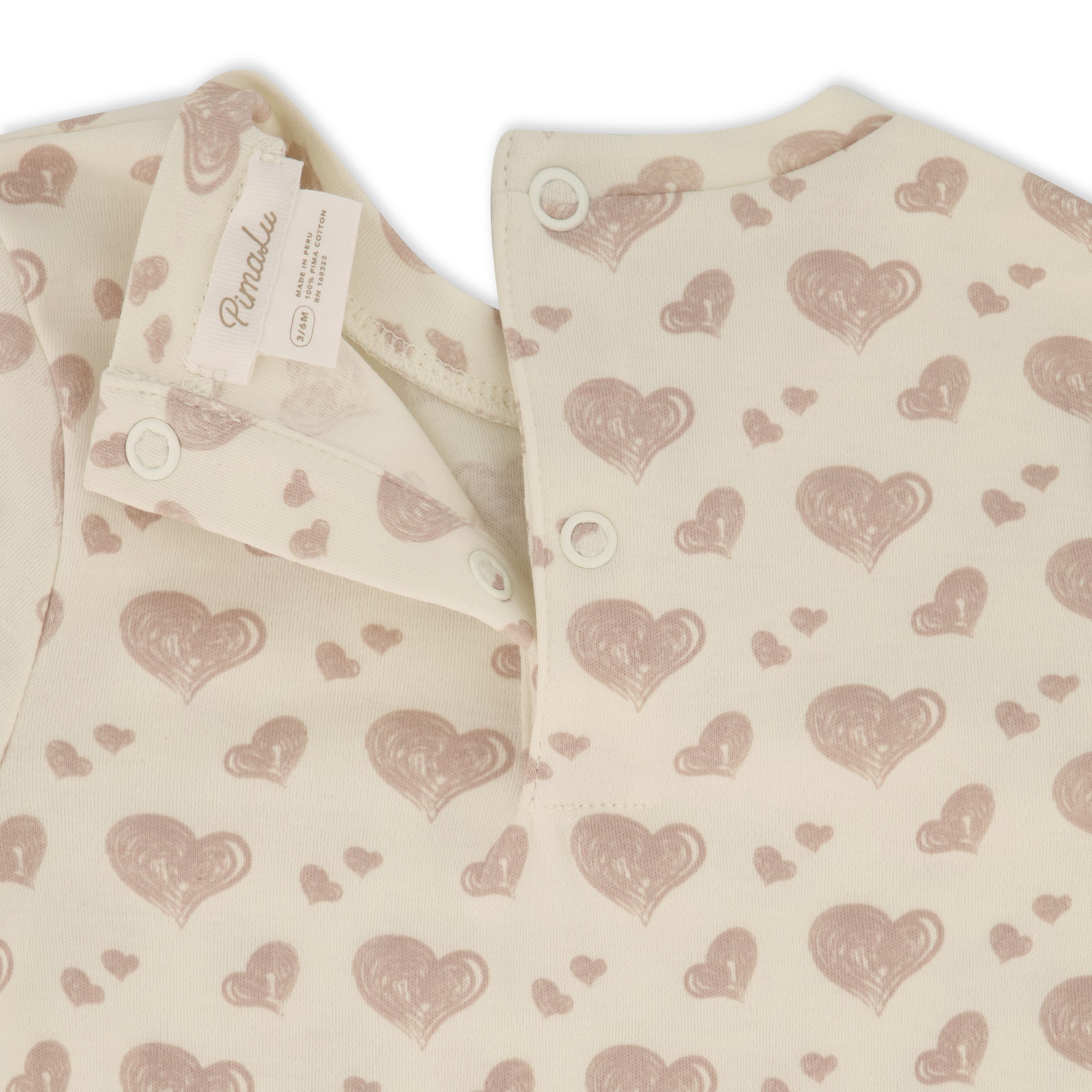 TWO PIECE SET - HEARTS