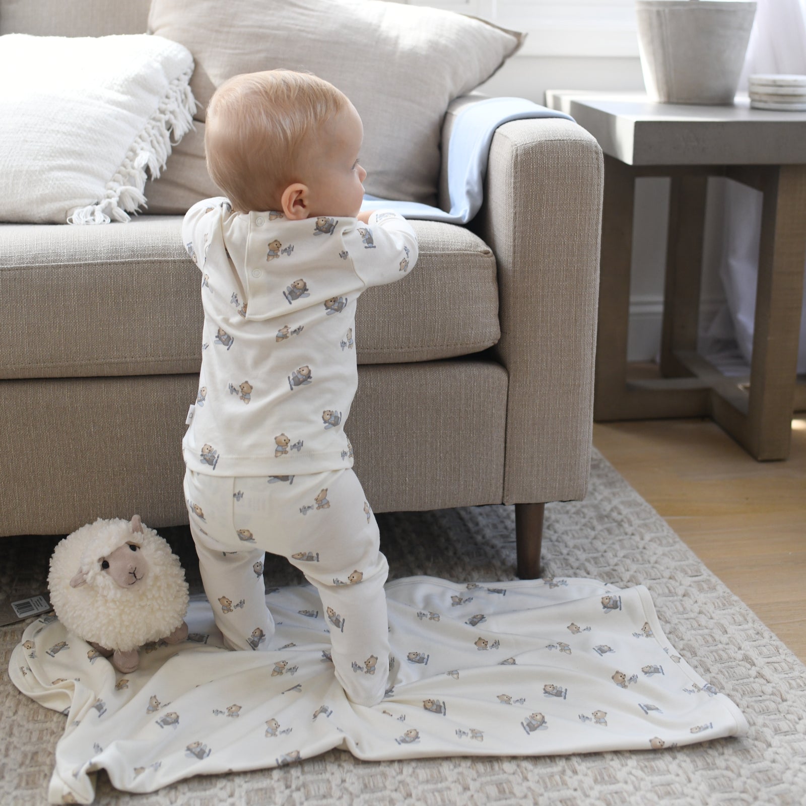 TWO PIECE SET - AIRPLANE BEARS