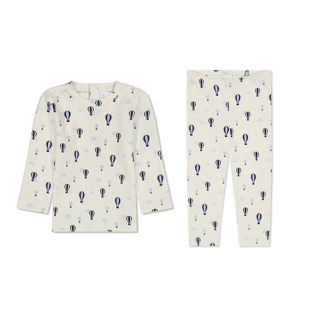 TWO PIECE SET - BALLOONS AND CLOUDS BALLOONS AND CLOUDS 0/3M