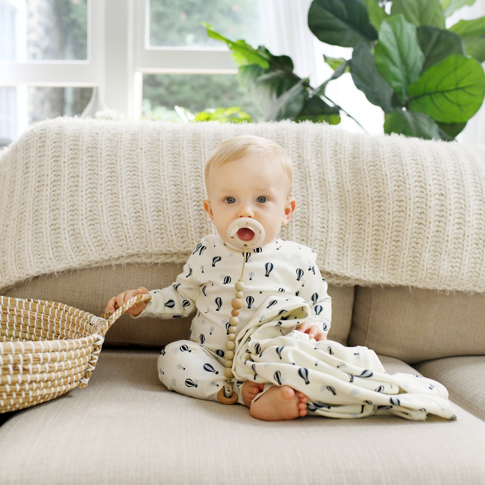 TWO PIECE SET - BALLOONS AND CLOUDS