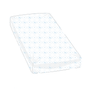 CRIB SHEET - ROCKING HORSE LIGHT BLUE