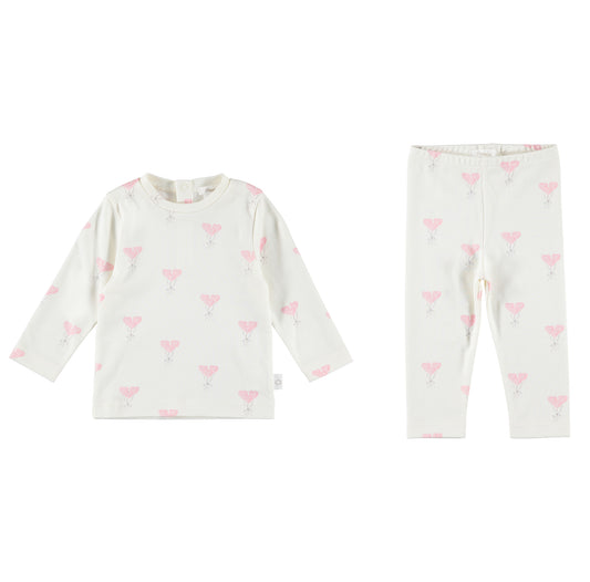 TWO PIECE SET - HEART BALLOON