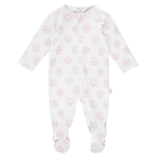 ZIPPER FOOTIE - BALLERINA