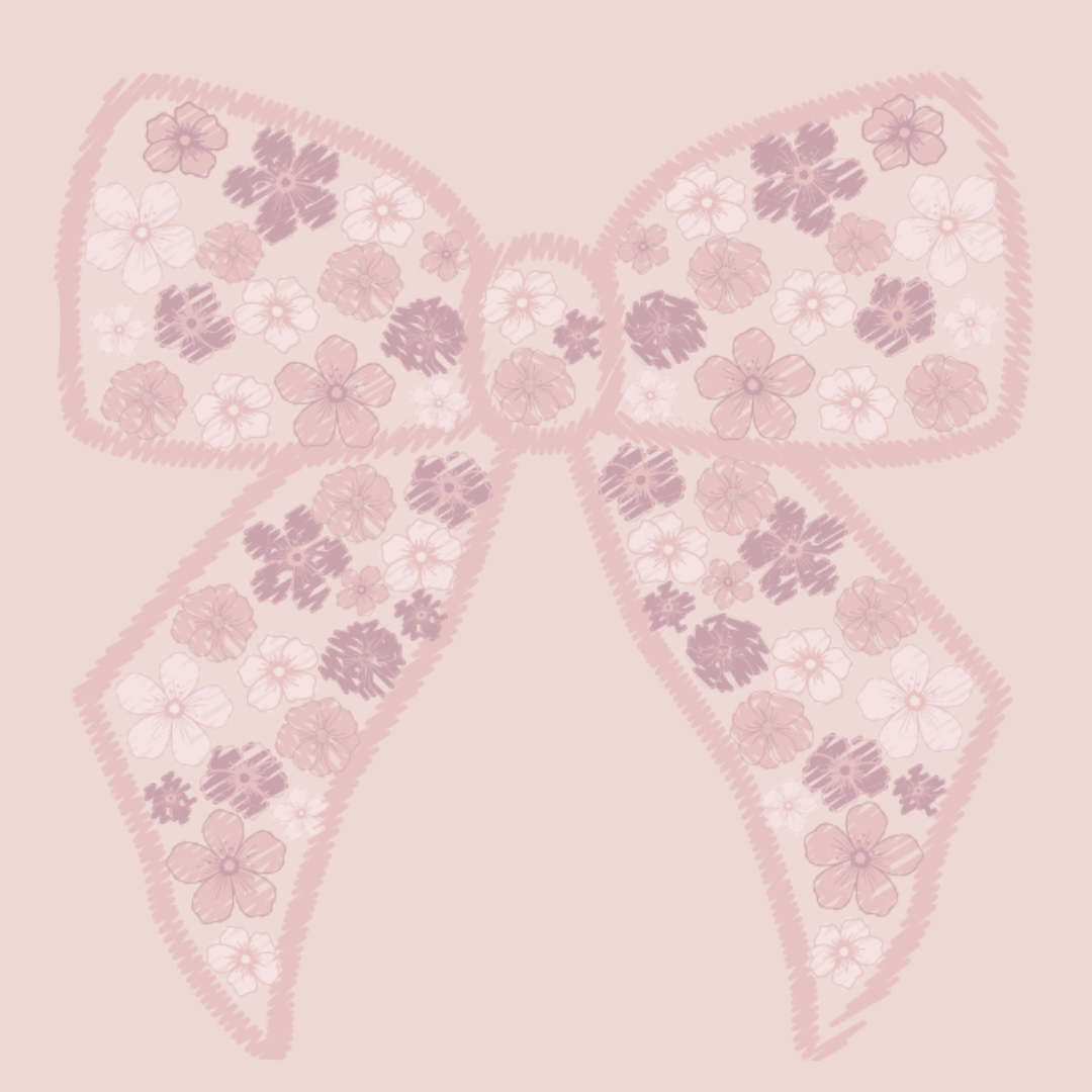FRENCH TERRY SET W/ EMBROIDERY 2.0 - LOTUS - BOWS