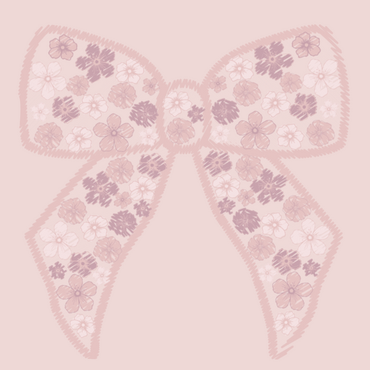 FRENCH TERRY SET W/ EMBROIDERY 2.0 - LOTUS - BOWS