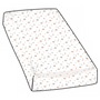 CRIB SHEET - MOON AND STARS PINK