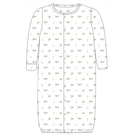 CONVERTER GOWN - CARTOON PLANES