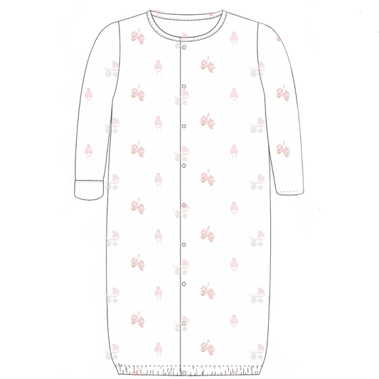 CONVERTER GOWN - BABY GIRL CARRIAGE