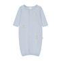 CONVERTER GOWN - LIGHT BLUE - BEAR BOY