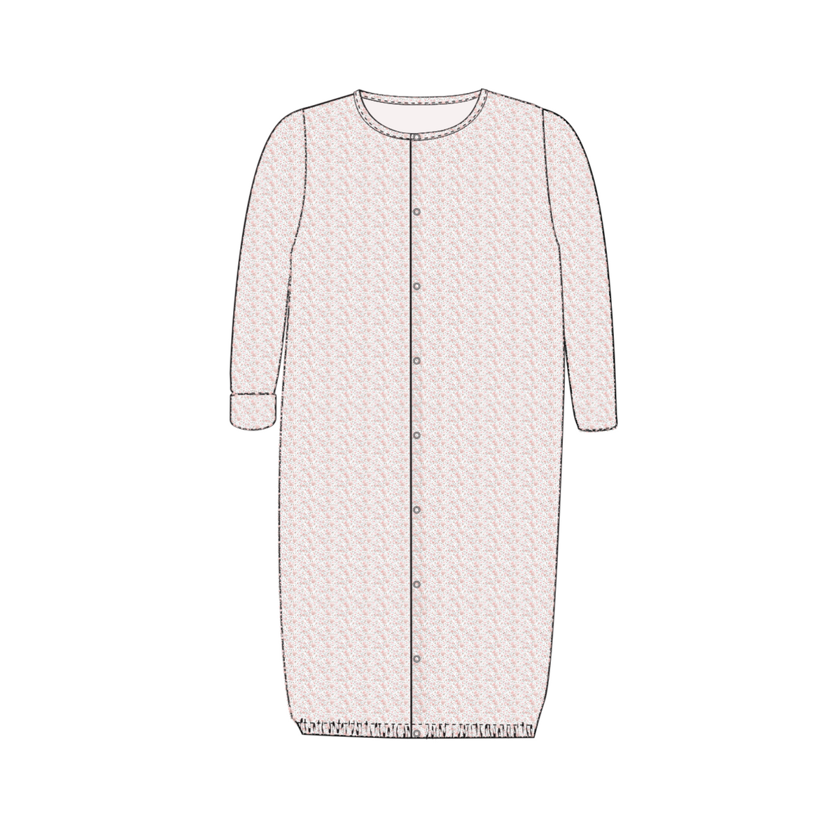 CONVERTER GOWN - DITSY FLORAL