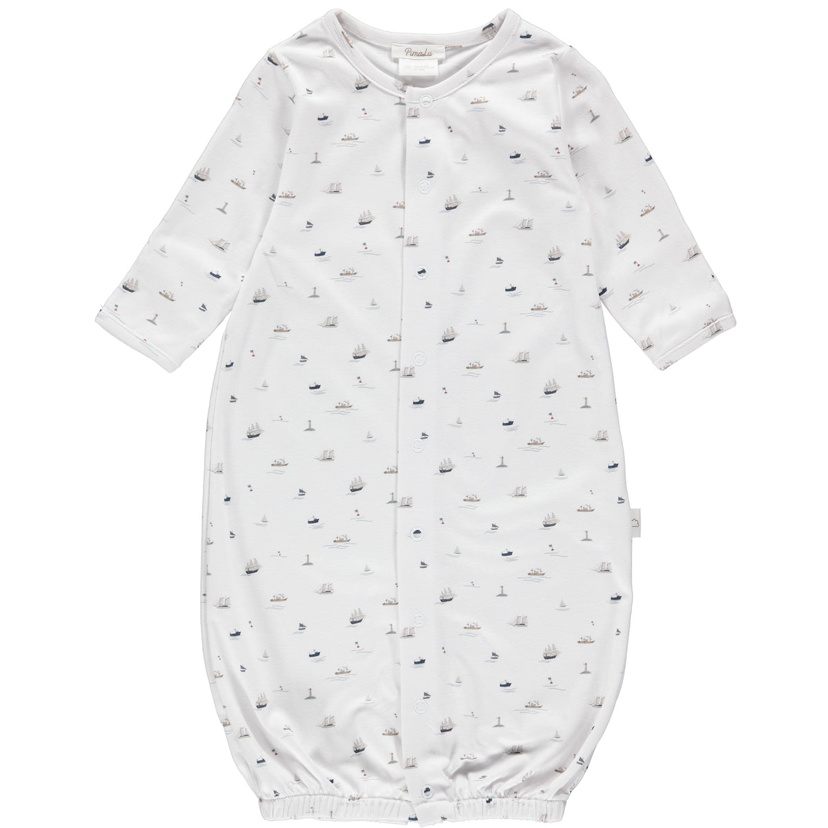 CONVERTER GOWN - SAILBOATS