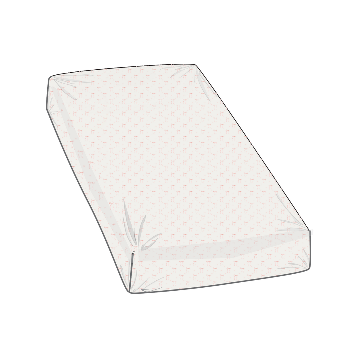 CRIB SHEET - HEART RIBBON