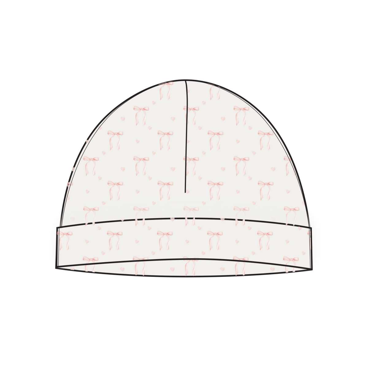 HAT - HEART RIBBON