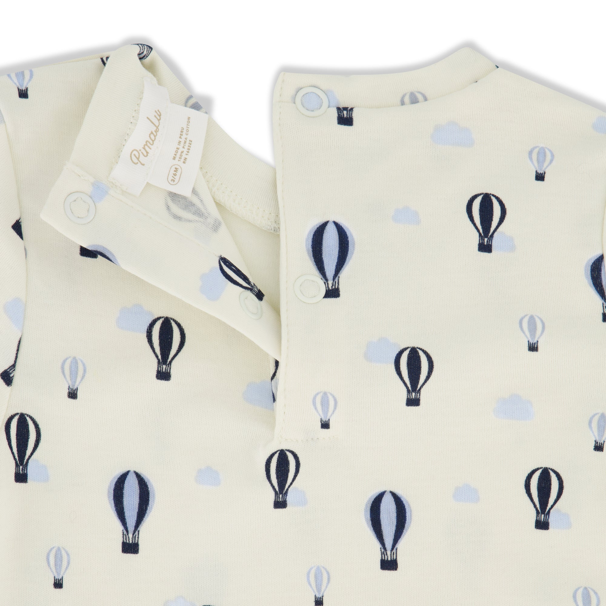 TWO PIECE SET - BALLOONS AND CLOUDS