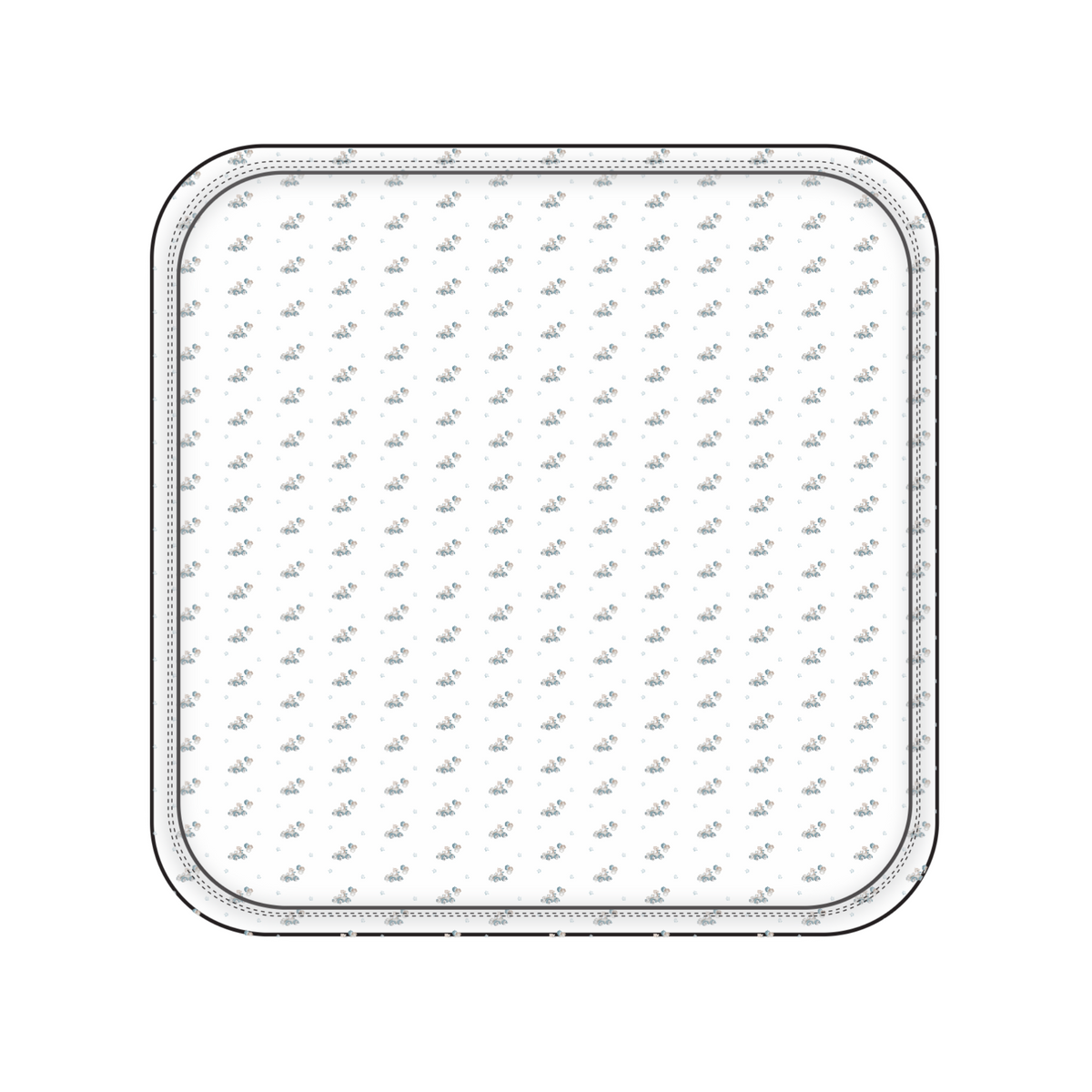 RECEIVING BLANKET - BEAR CAR