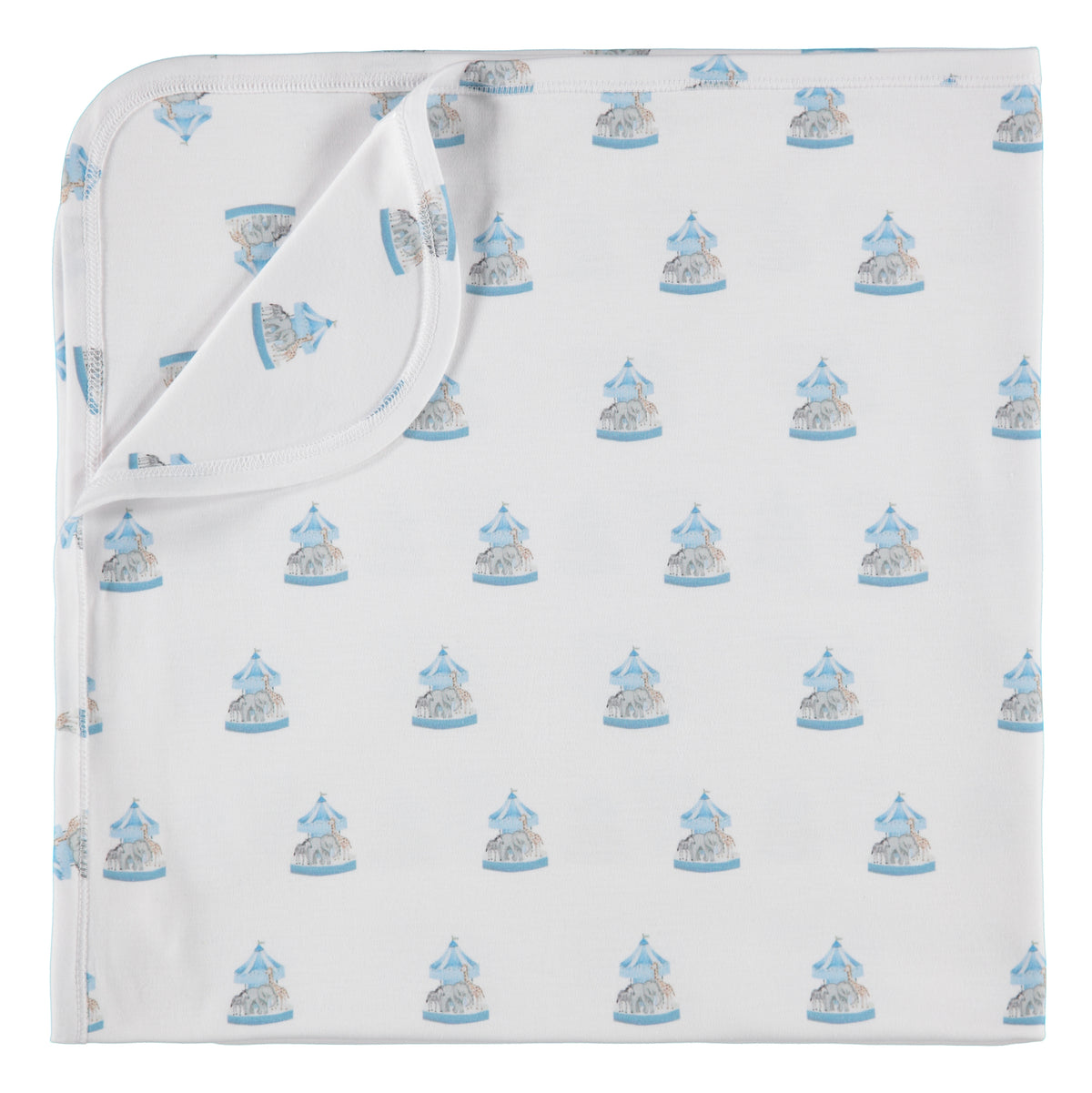 RECEIVING BLANKET - CAROUSEL