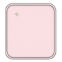 RECEIVING BLANKET - LIGHT PINK - BEAR GIRL