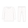 TWO PIECE SET - ROCKING HORSE LIGHT PINK