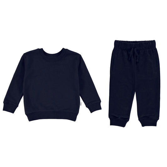 FRENCH TERRY SET - NAVY