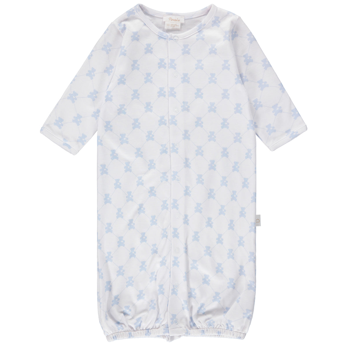 CONVERTER GOWN - TEDDY BEAR BLUE