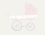 CRIB SHEET - BABY GIRL CARRIAGE Swatch